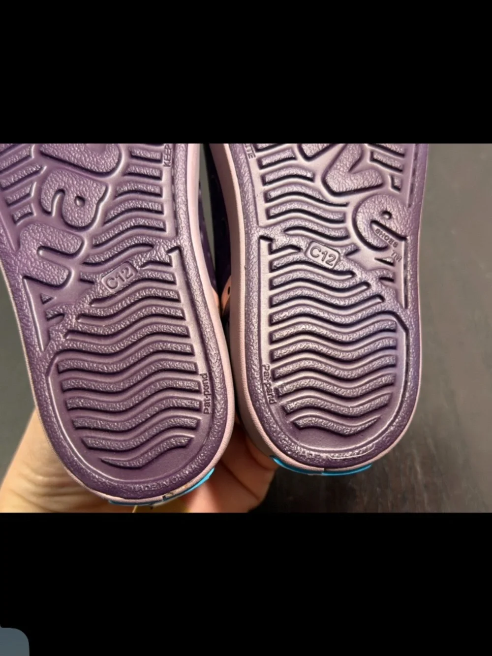 Native Jefferson Block Shoe Cosmic Purple/Pink Little Kids C12